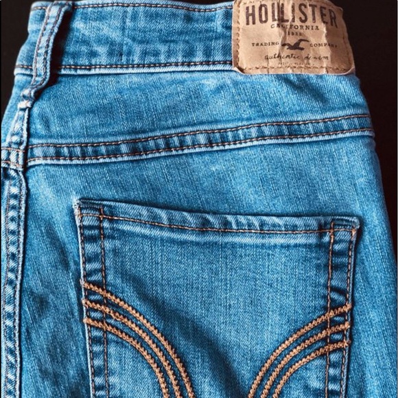 hollister crop high rise jeans - Picture 2 of 2